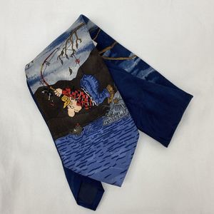 Gary Patterson The Far Side Fishing Humor Mens Neck Tie Balancine Hot Cakes